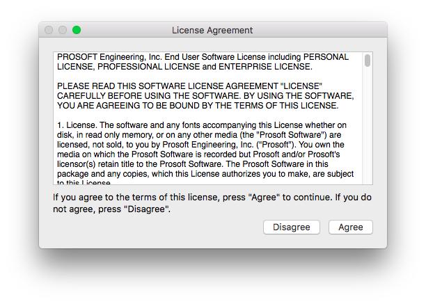 License Agreement.